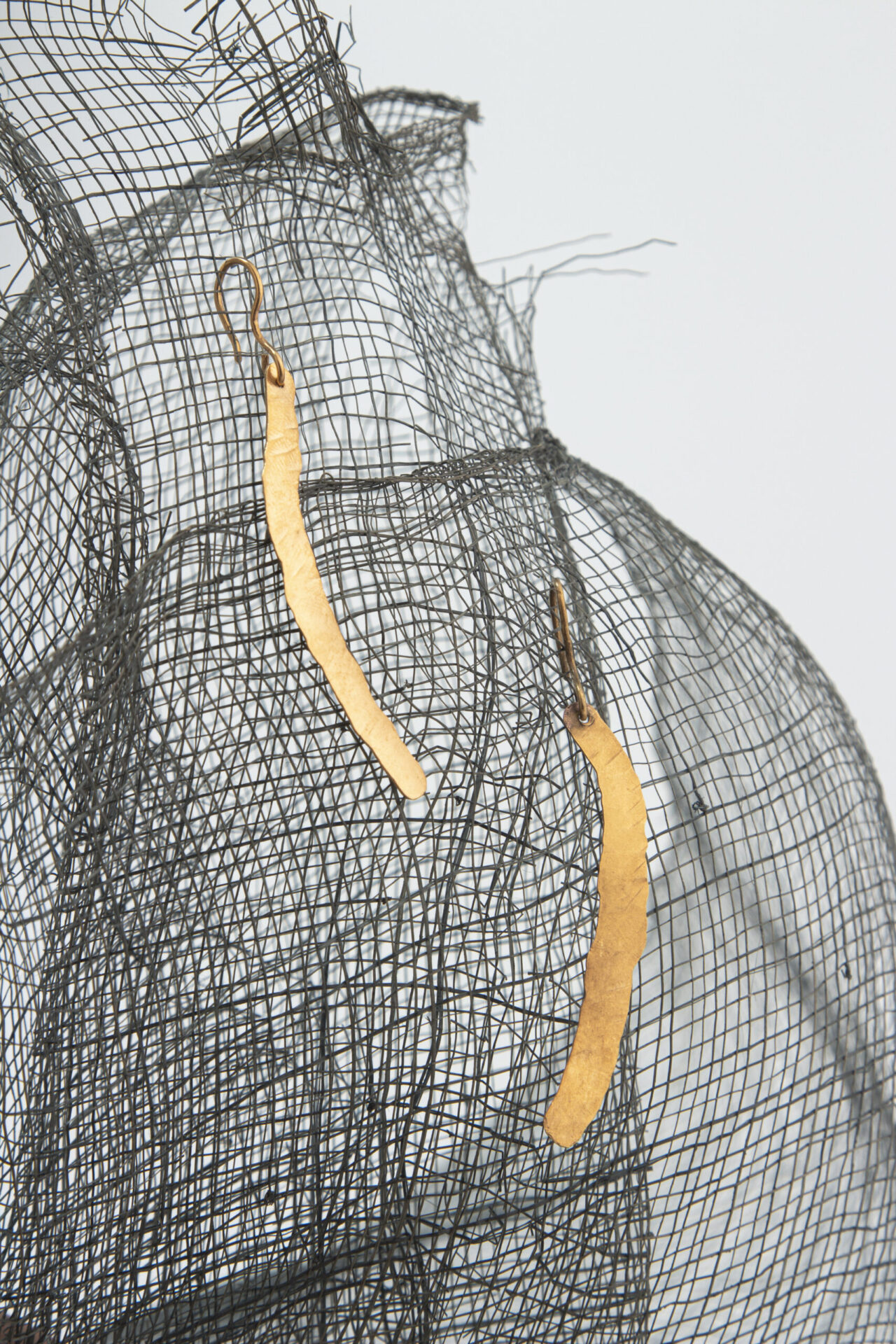 Gold-Plated Handcrafted Earrings