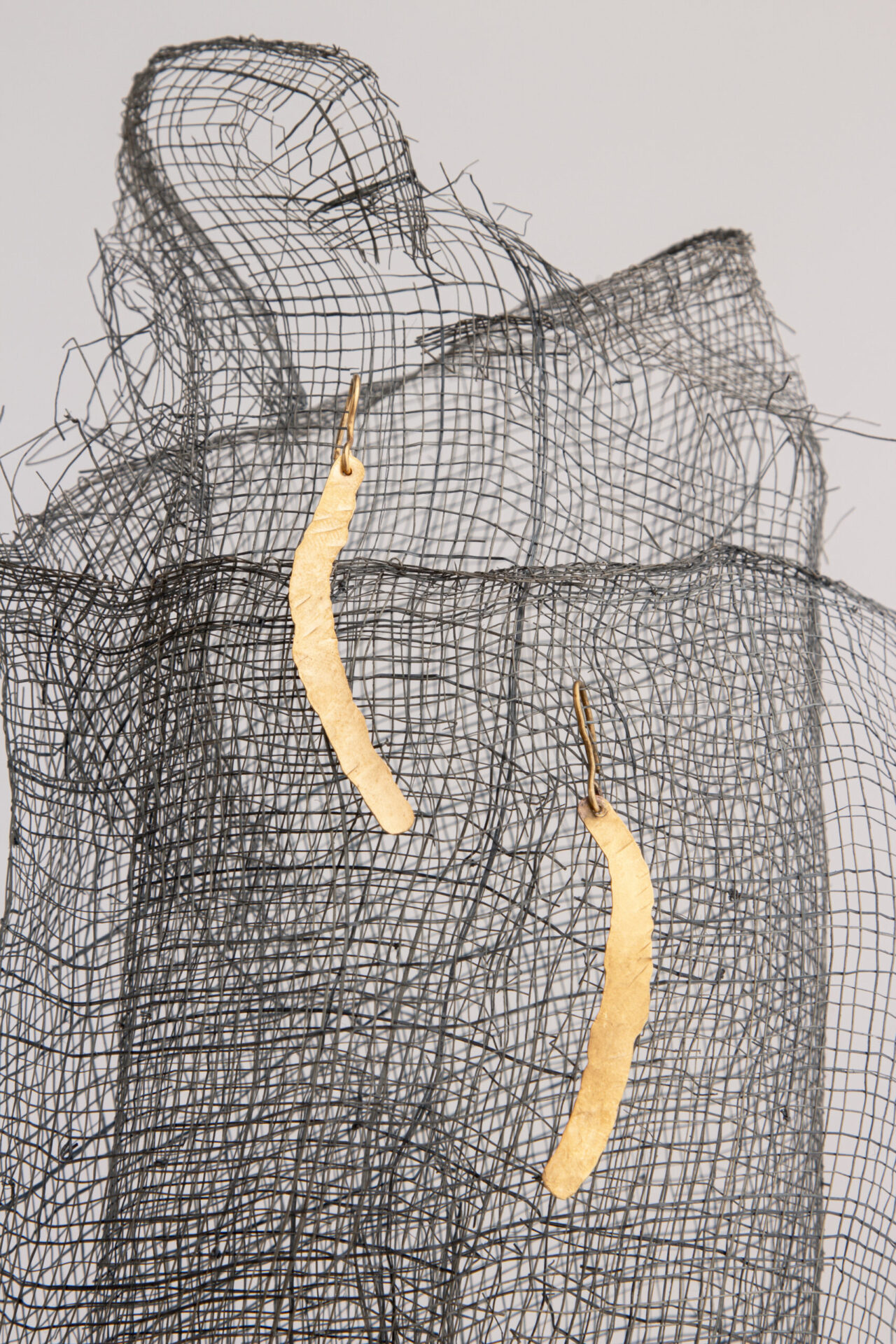 Gold-Plated Handcrafted Earrings