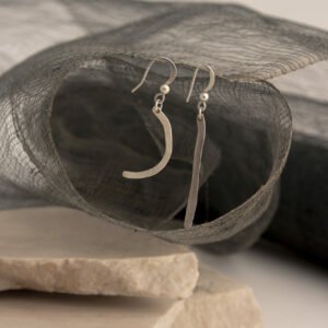 Handmade Silver-Plated Earrings.