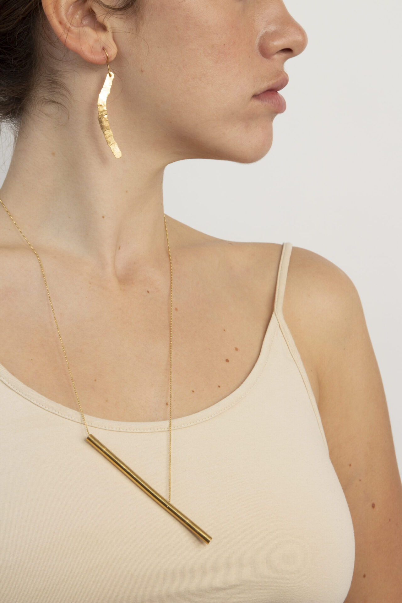 Gold-Plated Handcrafted Earrings