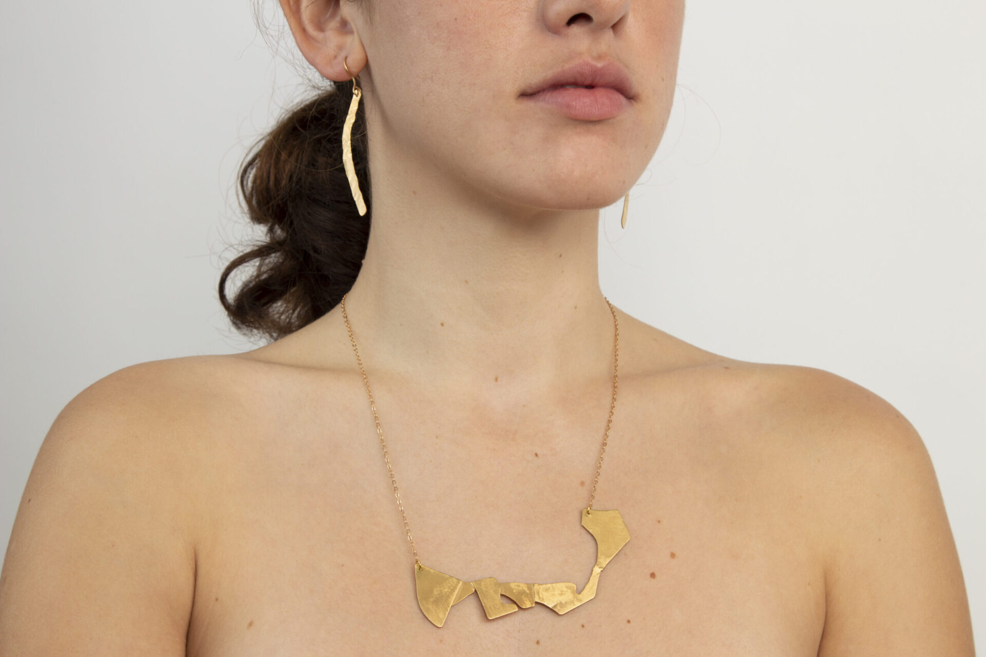 Gold-Plated Handcrafted Earrings